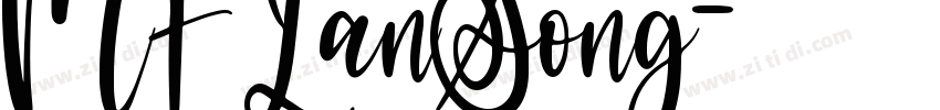 MF LanSong字体转换